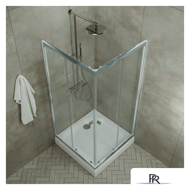 Душевой уголок Maroni Stile Chromo-GLS 90x90 Щ0000063967 - Изображение №4 — Интернет-магазин ПроЗаказ