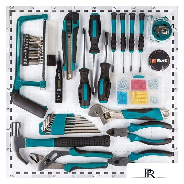Набор домашнего мастера Bort BTK-100 (100 предметов) - Изображение №3 — Интернет-магазин ПроЗаказ