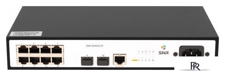 Управляемый коммутатор 2-го уровня SNR SNR-S2982G-8T - Изображение №1 — Интернет-магазин ПроЗаказ