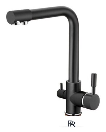 Смеситель Ledeme H55 L4055B-3 (черный матовый) - Изображение №1 — Интернет-магазин ПроЗаказ