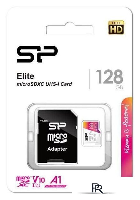 Карта памяти Silicon-Power Elite microSDXC SP128GBSTXBV1V20SP 128GB (с адаптером) - Изображение №2 — Интернет-магазин ПроЗаказ