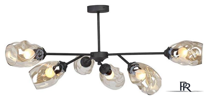 Люстра средней высоты Vitaluce V3958 V3958-1/6PL - Изображение №3 — Интернет-магазин ПроЗаказ