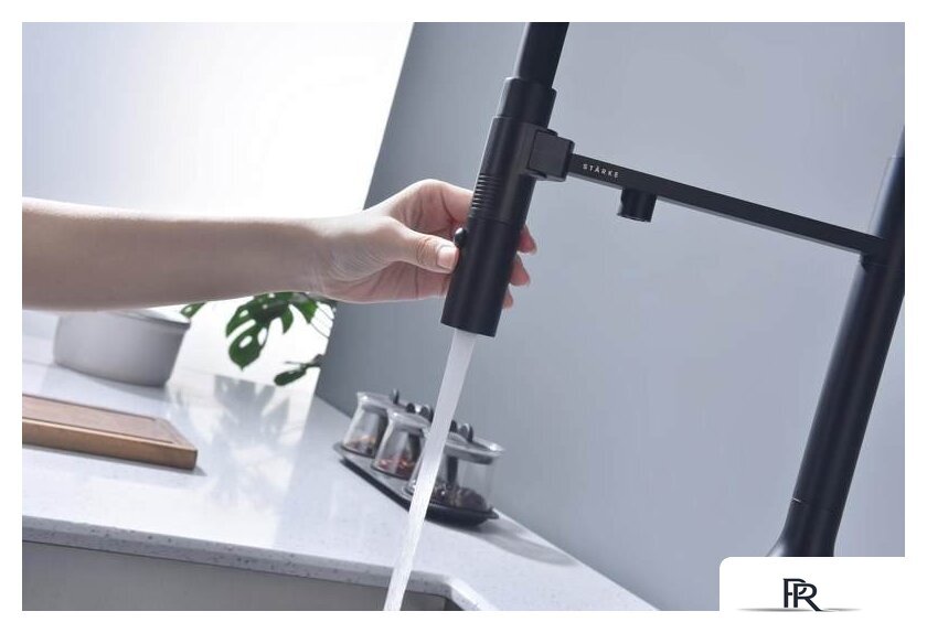 Смеситель Paulmark Magneto One Ma213188-AN (черный/антрацит) - Изображение №8 — Интернет-магазин ПроЗаказ