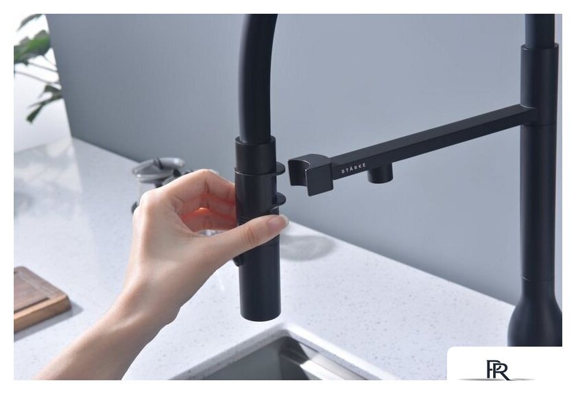 Смеситель Paulmark Magneto One Ma213188-AN (черный/антрацит) - Изображение №4 — Интернет-магазин ПроЗаказ