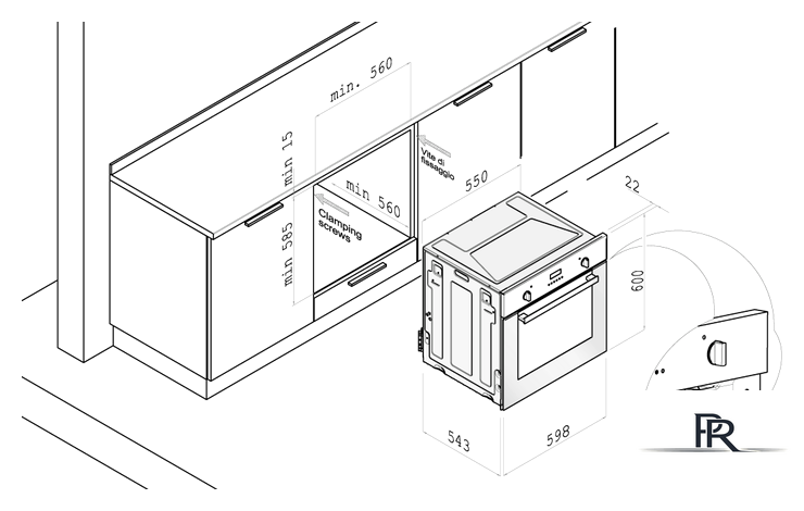 Электрический духовой шкаф Korting OKB 481 CRN - Изображение №3 — Интернет-магазин ПроЗаказ