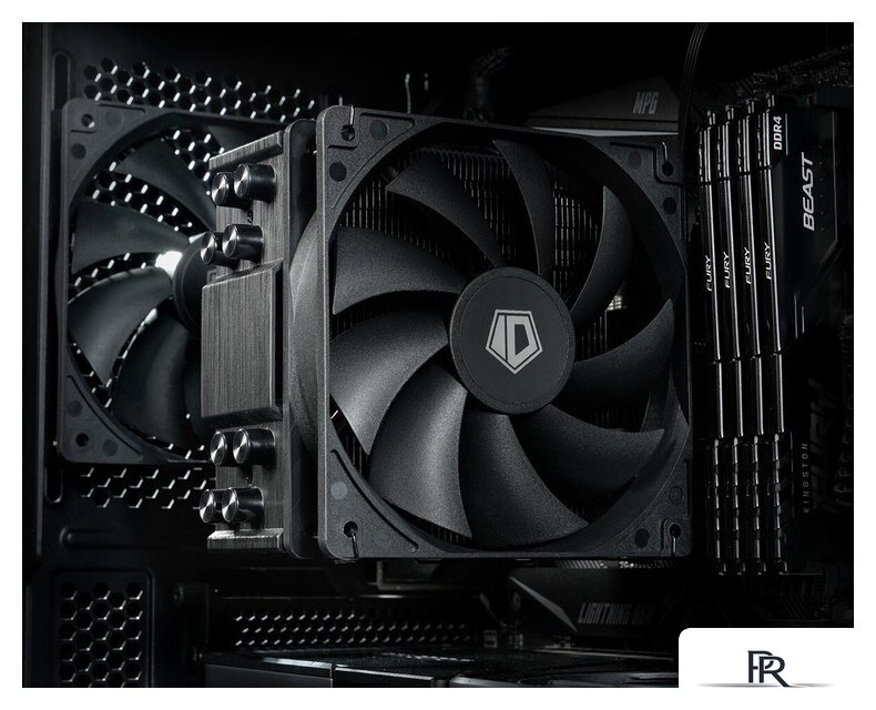 Кулер для процессора ID-Cooling SE-214-XT Black - Изображение №7 — Интернет-магазин ПроЗаказ