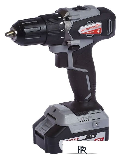 Дрель-шуруповерт Интерскол ДА-13/18ВК (с 2-мя АКБ 2 Ач, кейс) - Изображение №1 — Интернет-магазин ПроЗаказ