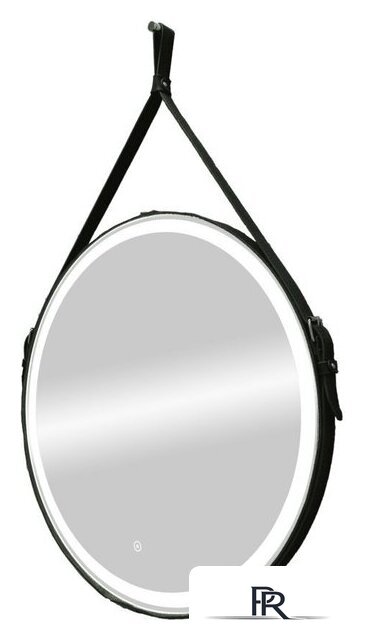  Континент Зеркало Millenium Black Led D 65 (натуральная кожа, черный) - Изображение №2 — Интернет-магазин ПроЗаказ
