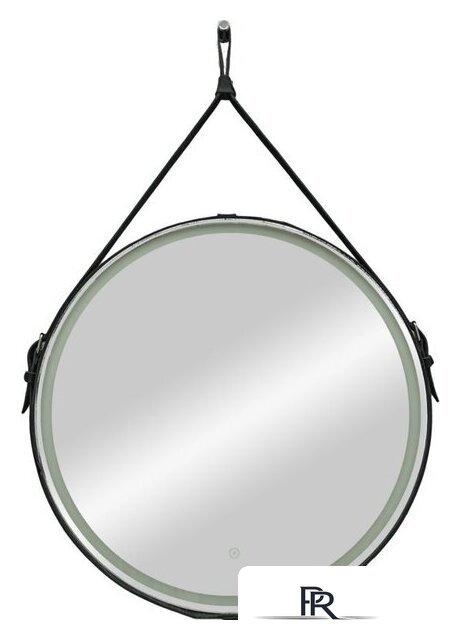  Континент Зеркало Millenium Black Led D 65 (натуральная кожа, черный) - Изображение №1 — Интернет-магазин ПроЗаказ
