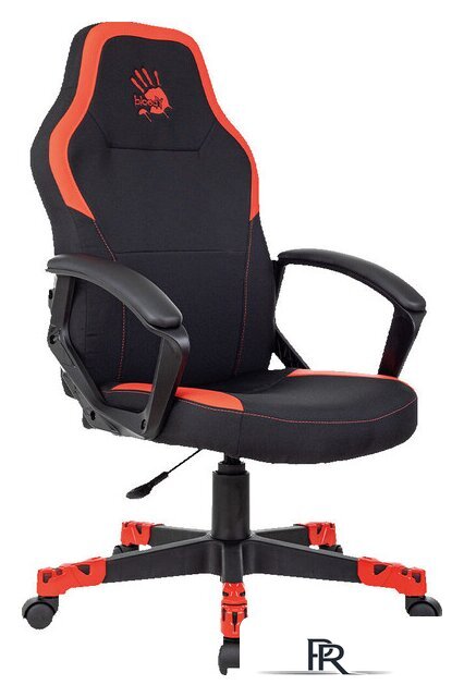 Игровое (геймерское) кресло A4Tech Bloody GC-190 (черный/красный) - Изображение №1 — Интернет-магазин ПроЗаказ