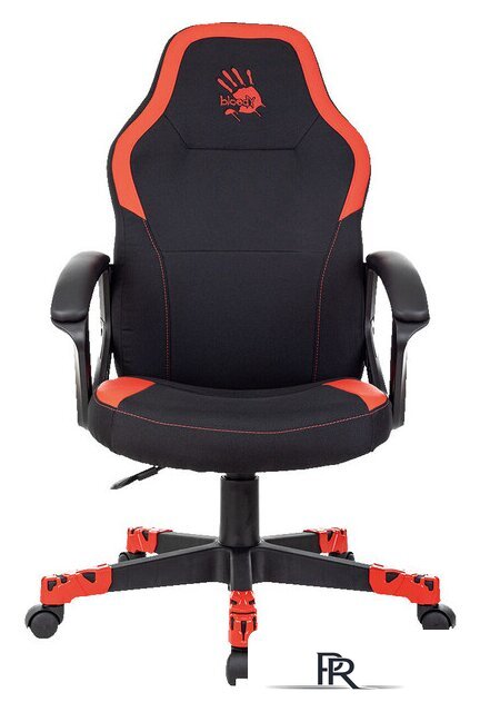 Игровое (геймерское) кресло A4Tech Bloody GC-190 (черный/красный) - Изображение №6 — Интернет-магазин ПроЗаказ