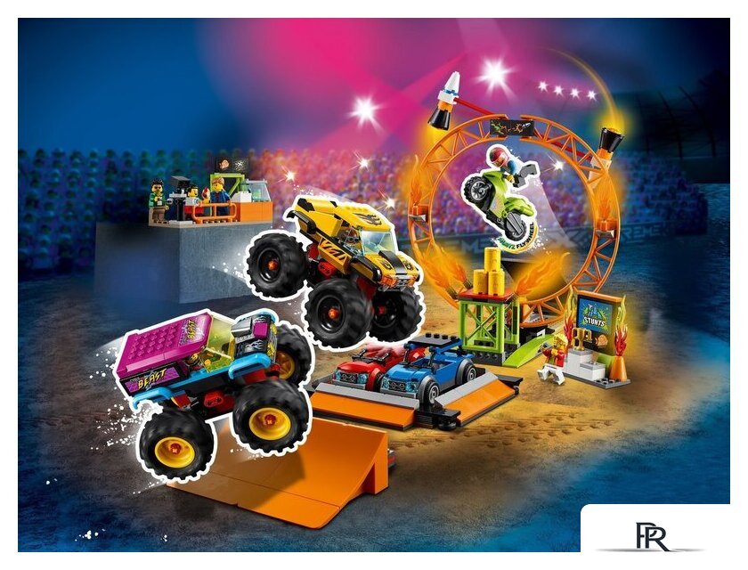 Конструктор LEGO City Stuntz 60295 Арена для шоу каскадеров - Изображение №36 — Интернет-магазин ПроЗаказ