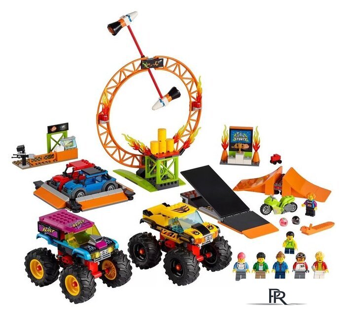 Конструктор LEGO City Stuntz 60295 Арена для шоу каскадеров - Изображение №3 — Интернет-магазин ПроЗаказ