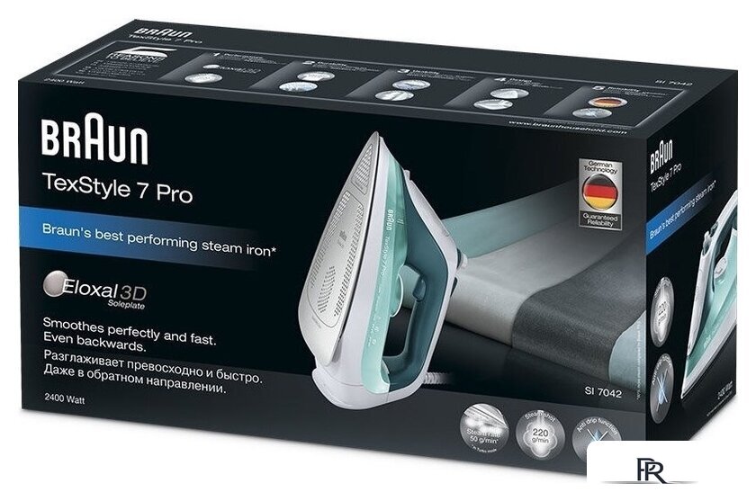 Утюг Braun TexStyle 7 SI 7042 - Изображение №3 — Интернет-магазин ПроЗаказ