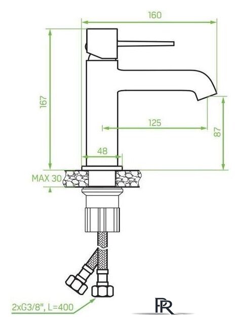 Смеситель Laveo Pola BAP G22D - Изображение №2 — Интернет-магазин ПроЗаказ