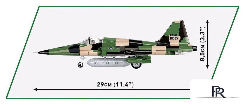 Конструктор Cobi Historical Collection Vietnam War Northrop F-5A Freedom Fighter - Изображение №9 — Интернет-магазин ПроЗаказ