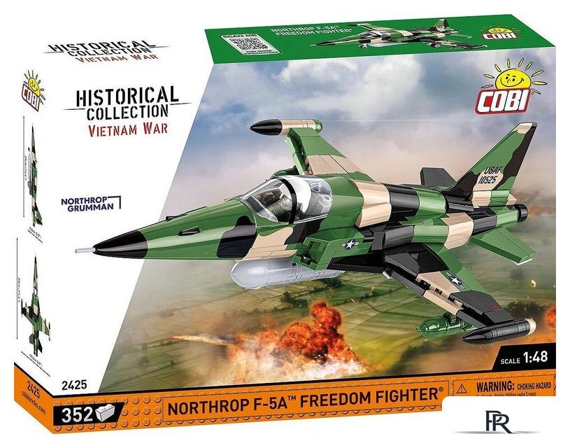 Конструктор Cobi Historical Collection Vietnam War Northrop F-5A Freedom Fighter - Изображение №11 — Интернет-магазин ПроЗаказ