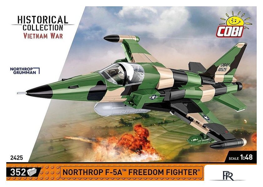 Конструктор Cobi Historical Collection Vietnam War Northrop F-5A Freedom Fighter - Изображение №1 — Интернет-магазин ПроЗаказ