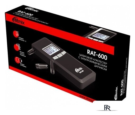 Алкотестер Ritmix RAT-600 - Изображение №6 — Интернет-магазин ПроЗаказ