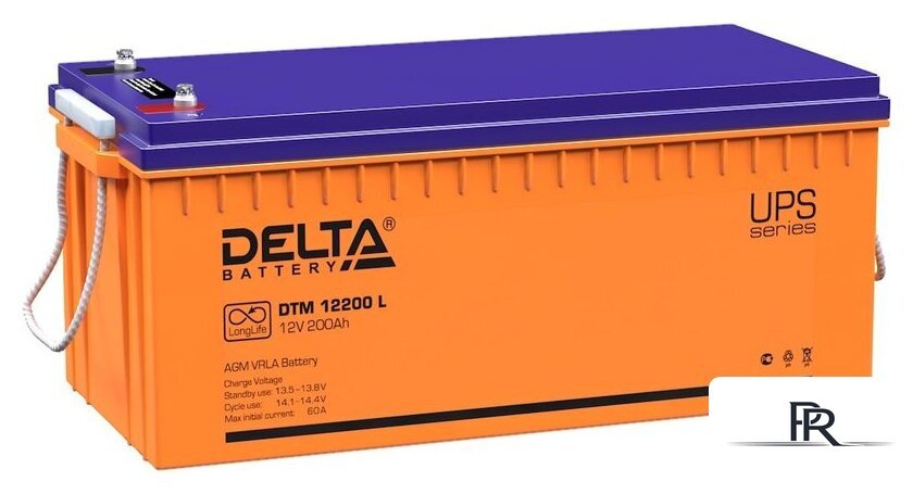 Аккумулятор для ИБП Delta DTM 12200 I (12В/200 А·ч) - Изображение №1 — Интернет-магазин ПроЗаказ