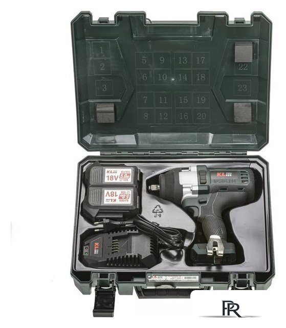 Гайковерт KLPRO KLSS18BHX-50 (с 2-мя АКБ, кейс) - Изображение №12 — Интернет-магазин ПроЗаказ