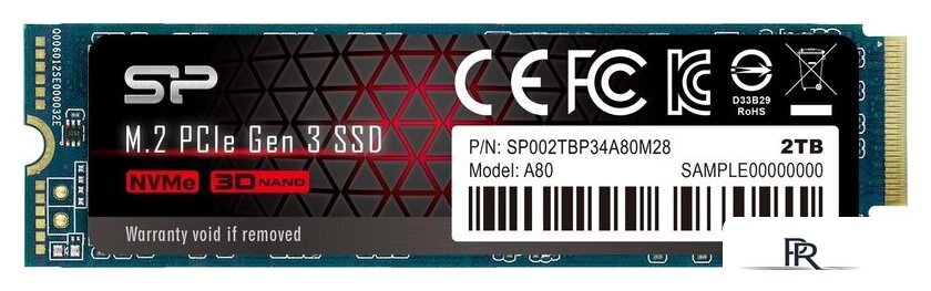 SSD Silicon-Power P34A80 2TB SP002TBP34A80M28 - Изображение №1 — Интернет-магазин ПроЗаказ