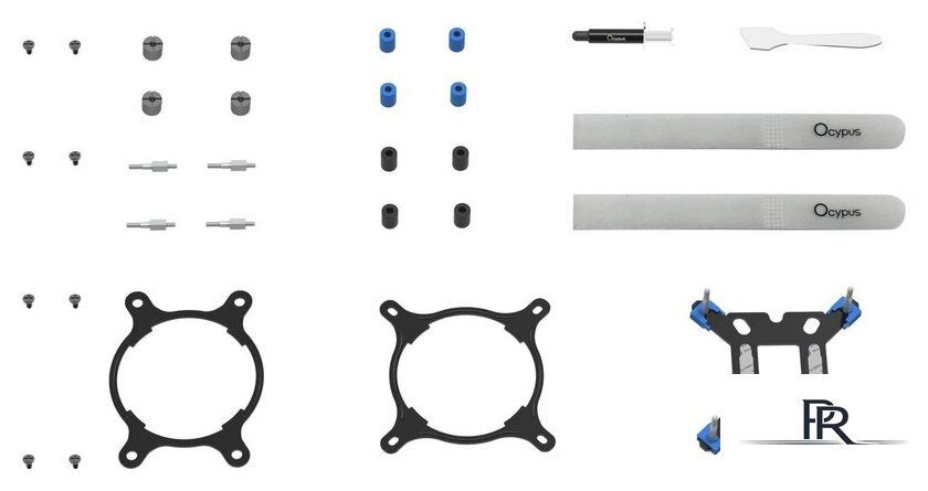 Система жидкостного охлаждения для процессора Ocypus Delta L36 WH ARGB V2 (белый) - Изображение №6 — Интернет-магазин ПроЗаказ
