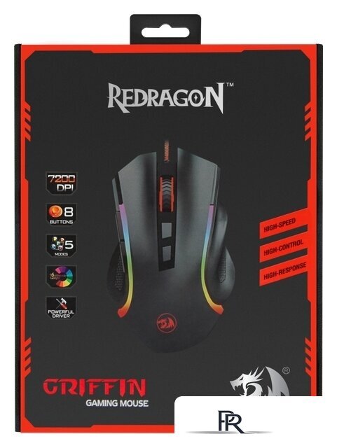 Игровая мышь Redragon Griffin (черный) - Изображение №15 — Интернет-магазин ПроЗаказ