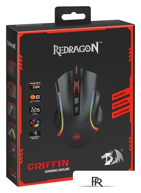 Игровая мышь Redragon Griffin (черный) - Изображение №14 — Интернет-магазин ПроЗаказ