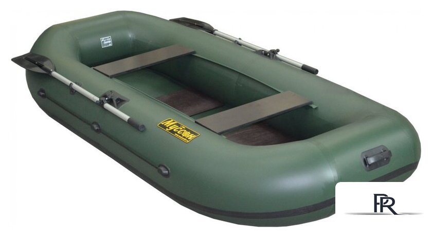 Гребная лодка Муссон B-290 PC (зеленый) - Изображение №3 — Интернет-магазин ПроЗаказ