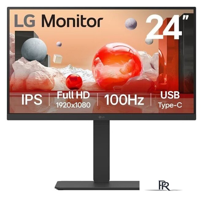 Монитор LG 24BA650-B - Изображение №1 — Интернет-магазин ПроЗаказ