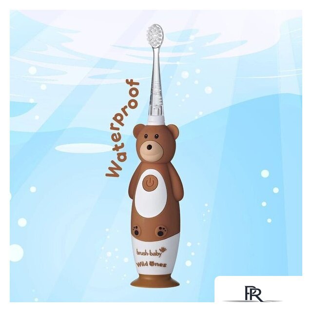 Электрическая зубная щетка Brush-Baby WildOnes Bear - Изображение №8 — Интернет-магазин ПроЗаказ