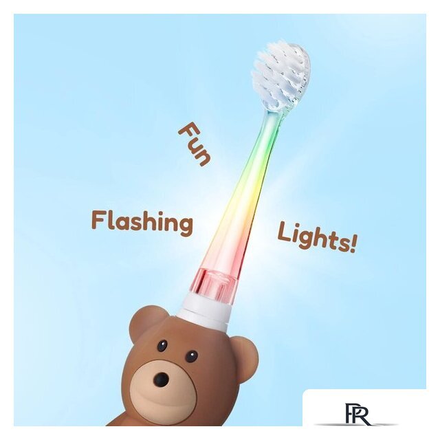 Электрическая зубная щетка Brush-Baby WildOnes Bear - Изображение №7 — Интернет-магазин ПроЗаказ