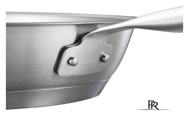 Сковорода Fiskars All Steel Pure 1065627 - Изображение №3 — Интернет-магазин ПроЗаказ