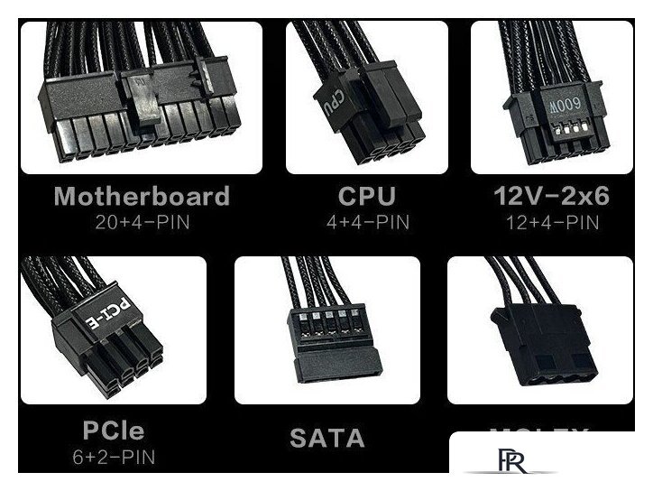 Блок питания Phanteks AMP BH 750W PH-P750BM_BK01 - Изображение №6 — Интернет-магазин ПроЗаказ