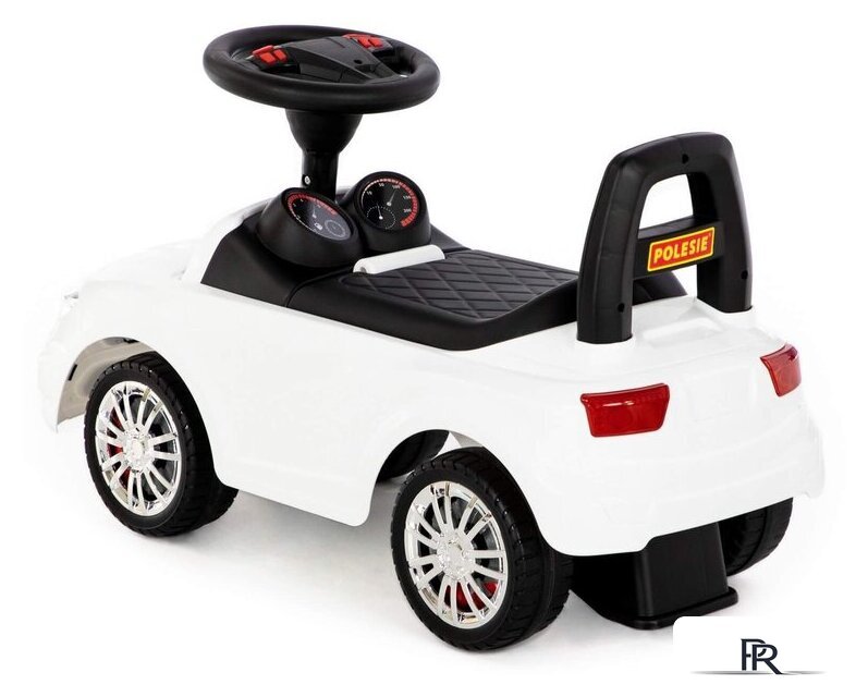 Каталка Полесье SuperCar №5 84538 (белый) - Изображение №5 — Интернет-магазин ПроЗаказ