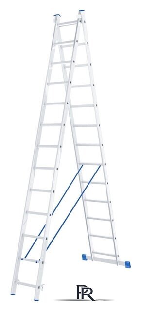 Лестница-стремянка СибрТех 97913 2x13 ступеней - Изображение №1 — Интернет-магазин ПроЗаказ