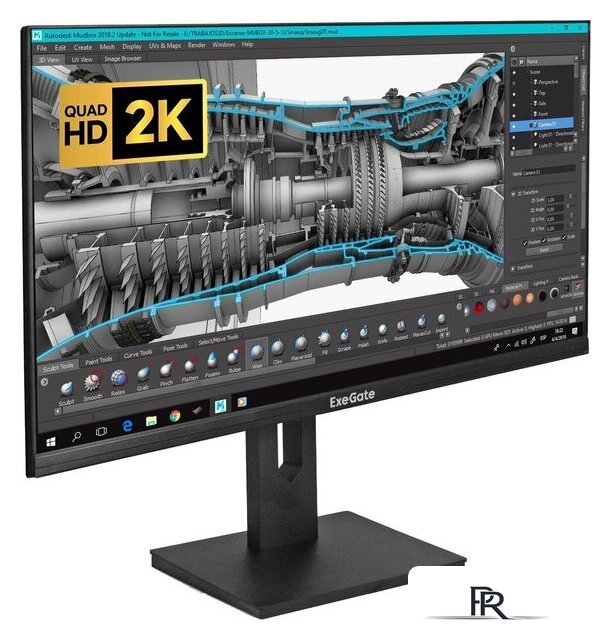 Монитор ExeGate SmartView ES2707TA EX296976RUS - Изображение №1 — Интернет-магазин ПроЗаказ