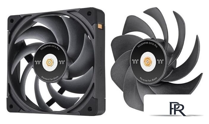 Комплект вентиляторов для корпуса Thermaltake Toughfan EX12 Pro 3-Fan Pack CL-F171-PL12BL-A - Изображение №5 — Интернет-магазин ПроЗаказ