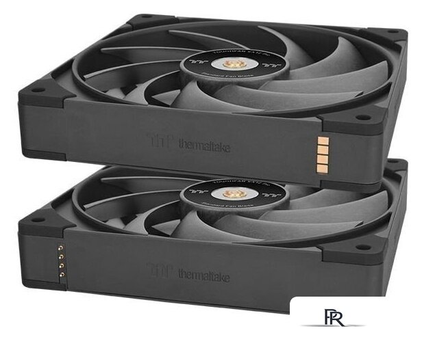 Комплект вентиляторов для корпуса Thermaltake Toughfan EX12 Pro 3-Fan Pack CL-F171-PL12BL-A - Изображение №3 — Интернет-магазин ПроЗаказ
