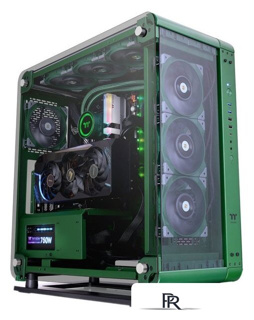 Корпус Thermaltake Core P6 Tempered Glass Racing Green CA-1V2-00MCWN-00 - Изображение №1 — Интернет-магазин ПроЗаказ