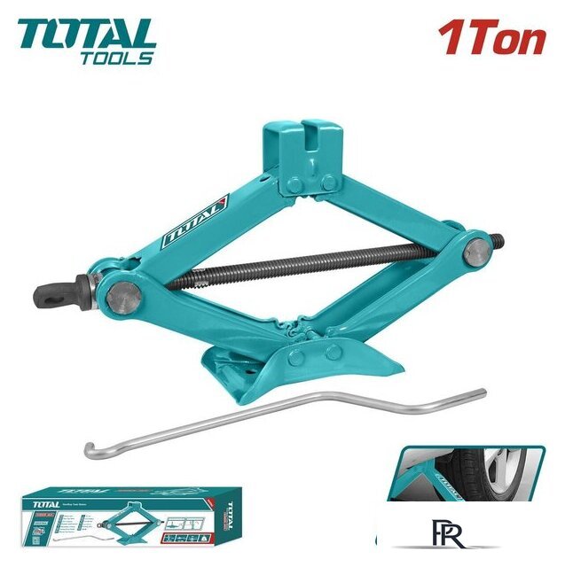 Ромбовый домкрат Total THT101011 1т - Изображение №1 — Интернет-магазин ПроЗаказ