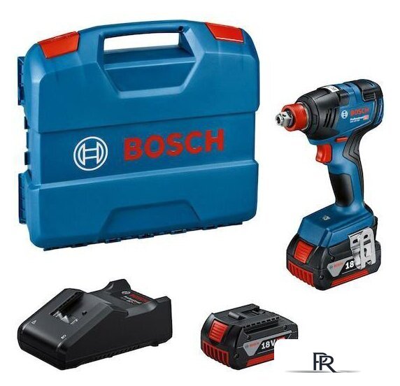 Гайковерт Bosch GDX 18V-200 Professional 06019J2206 (с 2-мя АКБ, кейс) - Изображение №1 — Интернет-магазин ПроЗаказ
