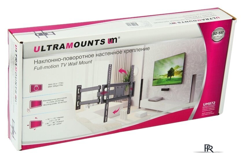 Кронштейн для телевизора Ultramounts UM872 - Изображение №6 — Интернет-магазин ПроЗаказ