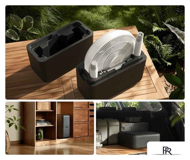 Вентилятор Xiaomi Smart Standing Fan Pro Slim EU BPLDS12DM (с евровилкой) - Изображение №4 — Интернет-магазин ПроЗаказ
