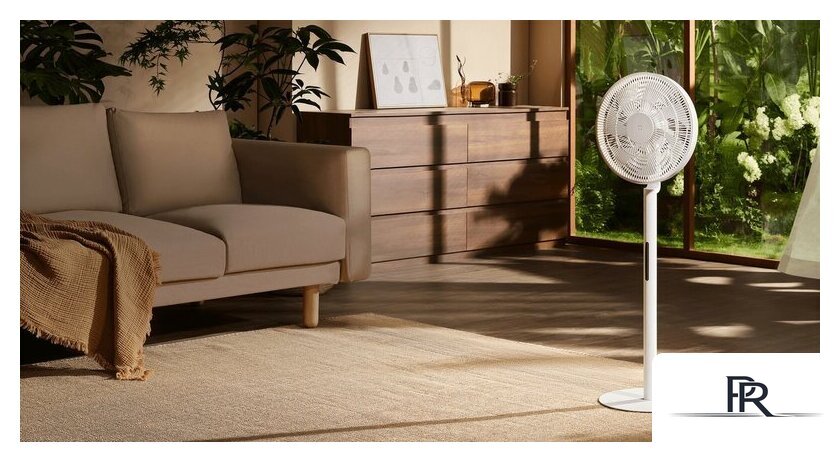 Вентилятор Xiaomi Smart Standing Fan Pro Slim EU BPLDS12DM (с евровилкой) - Изображение №2 — Интернет-магазин ПроЗаказ
