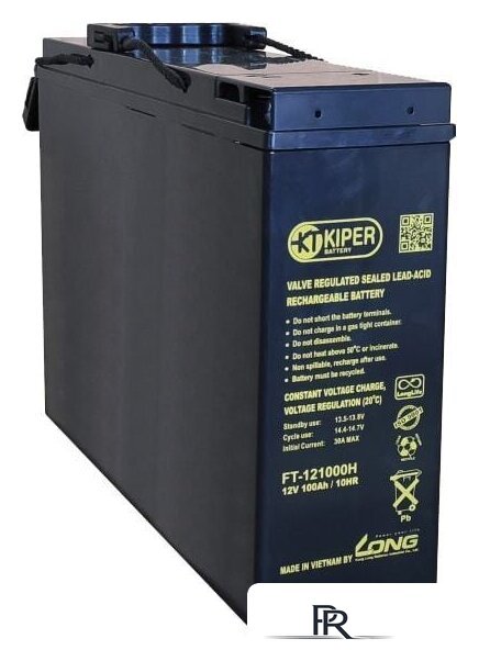 Аккумулятор для ИБП Kiper FT-121000H (12В/100 А·ч) - Изображение №1 — Интернет-магазин ПроЗаказ
