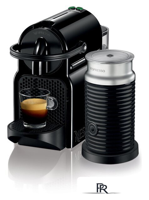 Капсульная кофеварка DeLonghi Inissia Black (Aeroccino) [EN 80.BAE] - Изображение №2 — Интернет-магазин ПроЗаказ