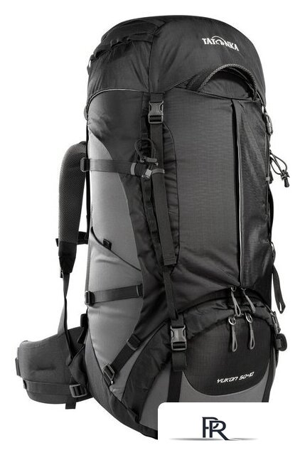 Туристический рюкзак Tatonka Yukon 50+10 1343.100 (черный/серый) - Изображение №1 — Интернет-магазин ПроЗаказ