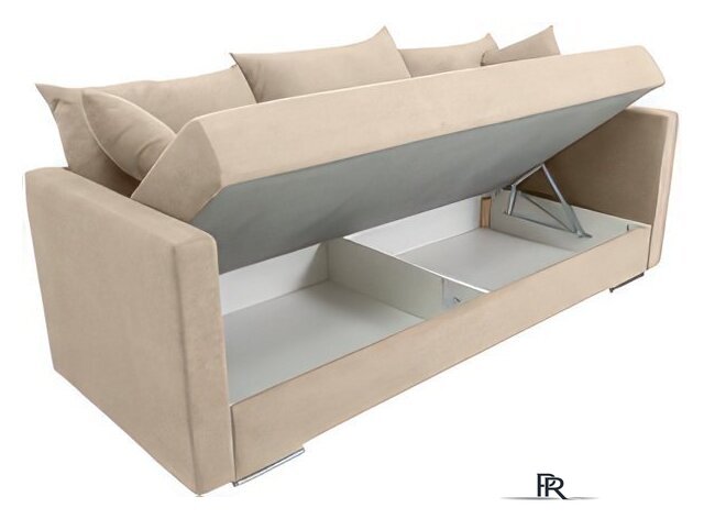 Диван Krones Эллада мод.2 (велюр, бежевый) - Изображение №2 — Интернет-магазин ПроЗаказ